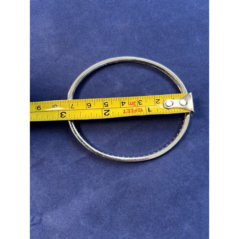 Sterling Silver & CZ QVC Ephinany Bangle Bracelet - Picture 10 of 14